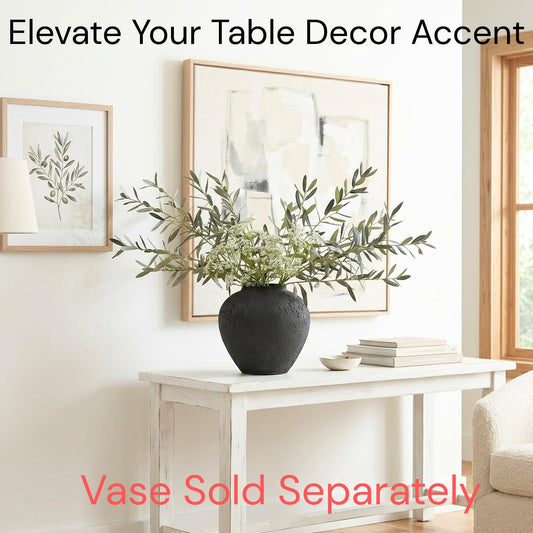 Faux Olive & Berry Arrangement 8pcs Decor